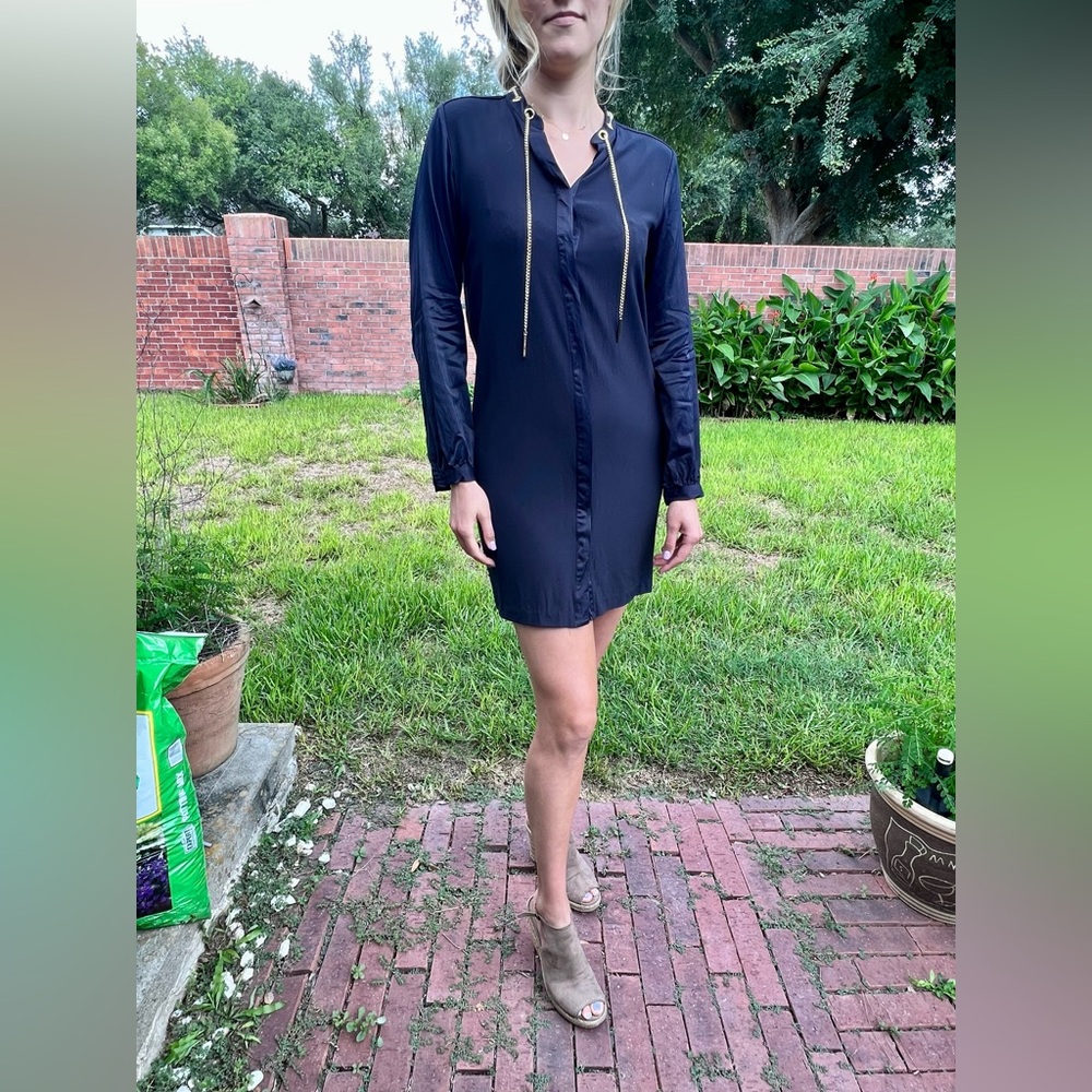 Michael Kors dark navy blue dress